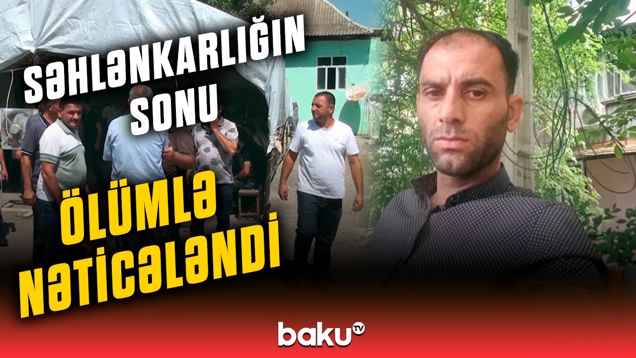 Ağdaşda faciəvi hadisə | 35 yaşlı kişinin ölümünə nə səbəb oldu?