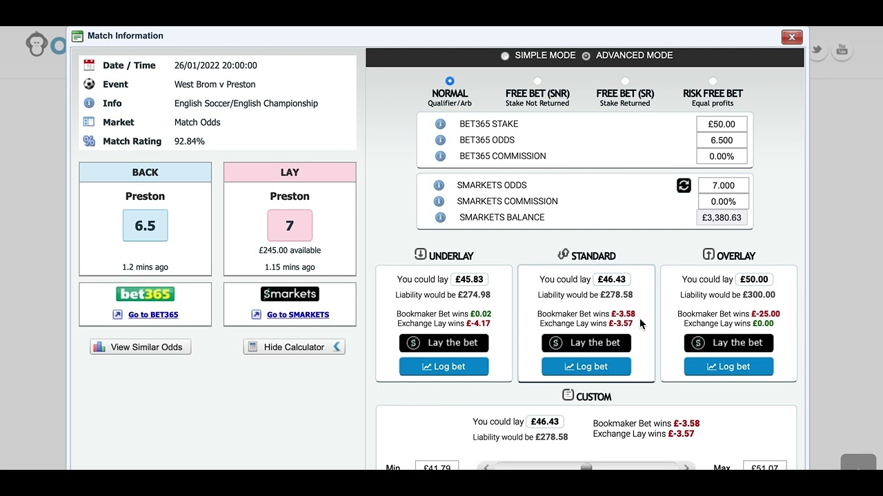 2up Strategy WB vs Preston - why I'm not taking this supposedly +EV match for the 2up offer!