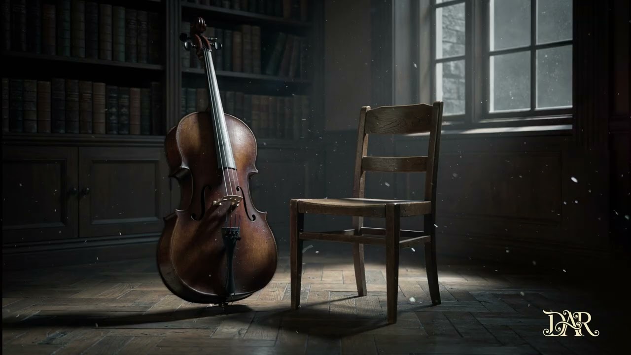 Strings, Wood, and Patience — Dark Academia Cello Ambience