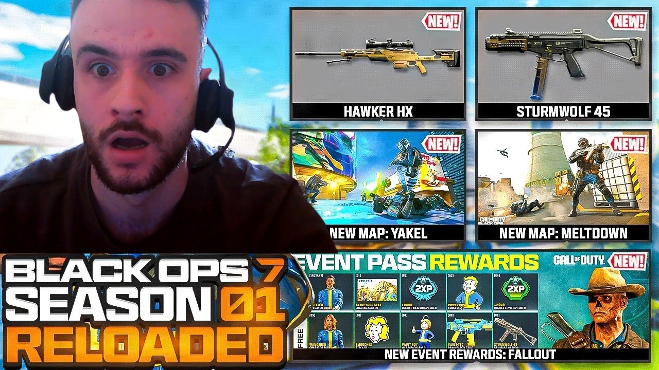 OFICIAL AGORA! SEASON 1 RELOADED DO WARZONE BO7 – TUDO O QUE CHEGA
