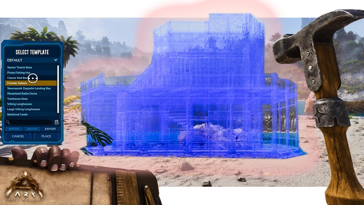 ARK's Building Template Tool is Insane!