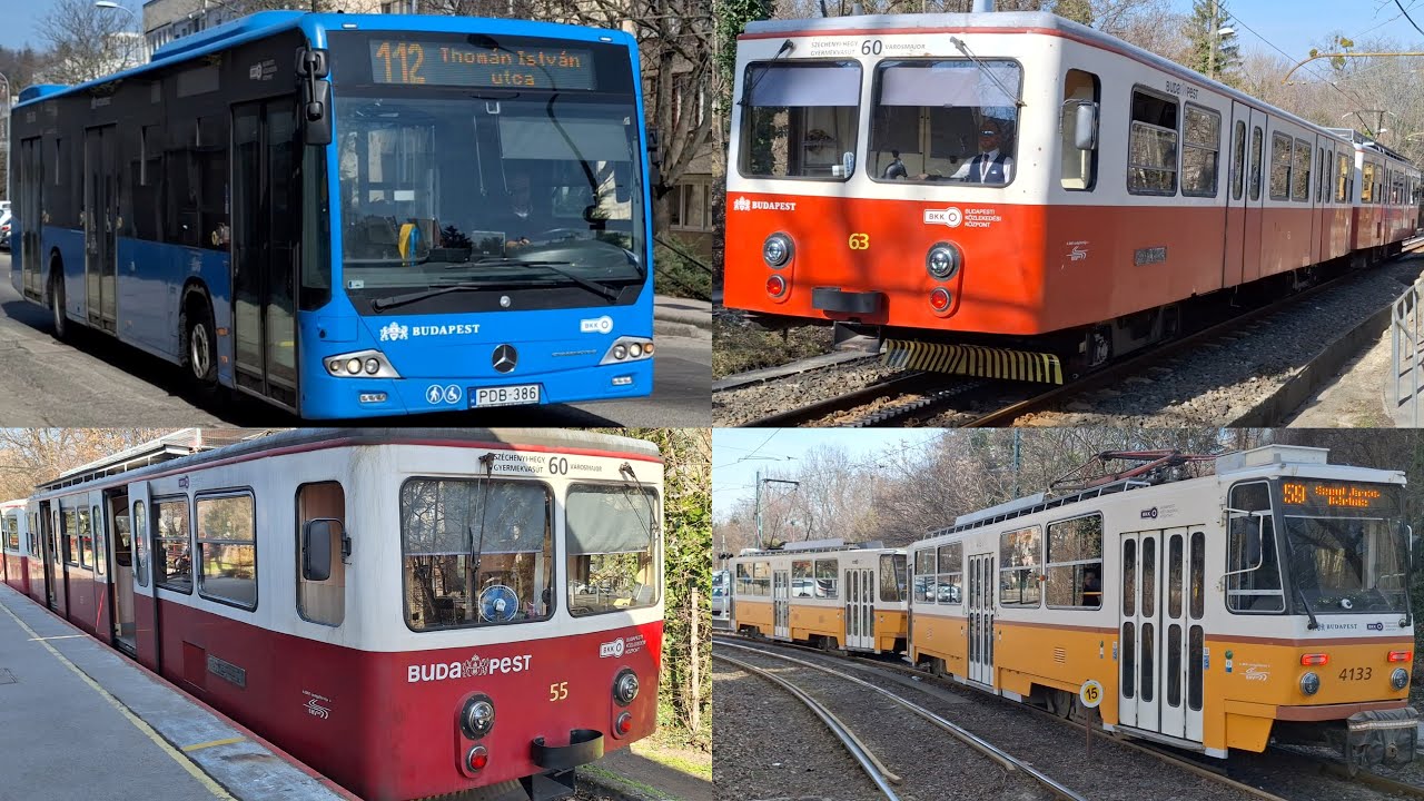 Tömegközlekedés a Hegyvidéken | Fogaskerekű, 59-es villamos, buszok