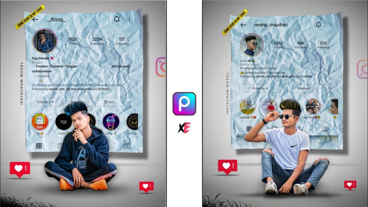instagram Creative Photo Editing || Picsart Editing New Style - Xyaa Edits🔥