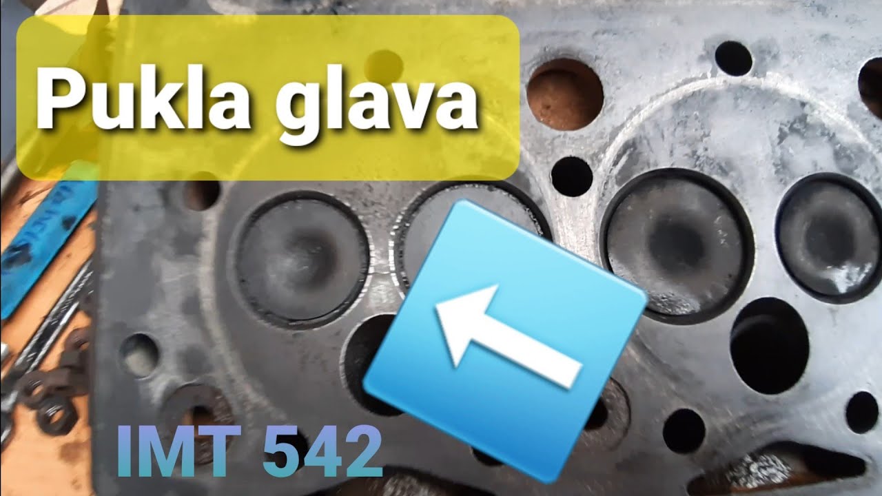 Prvo paljenje traktora nakon zamene glave - imt 542