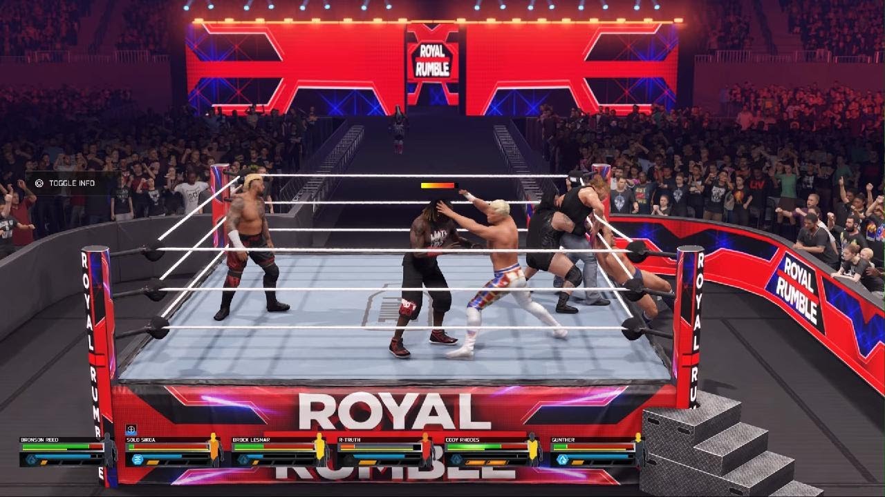 WWE 2K25 Men’s Royal Rumble Match