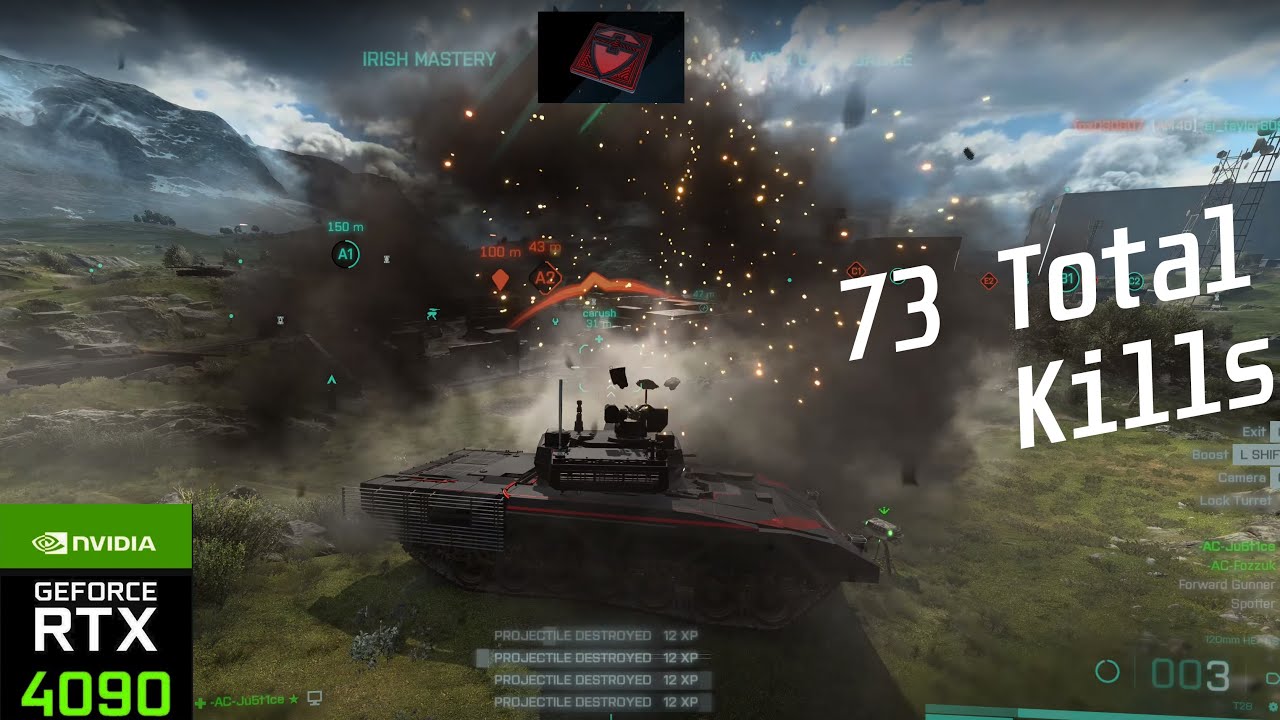 BF2042 4K HDR Crazy Conquest Tank and Saves | 73 Total Kills