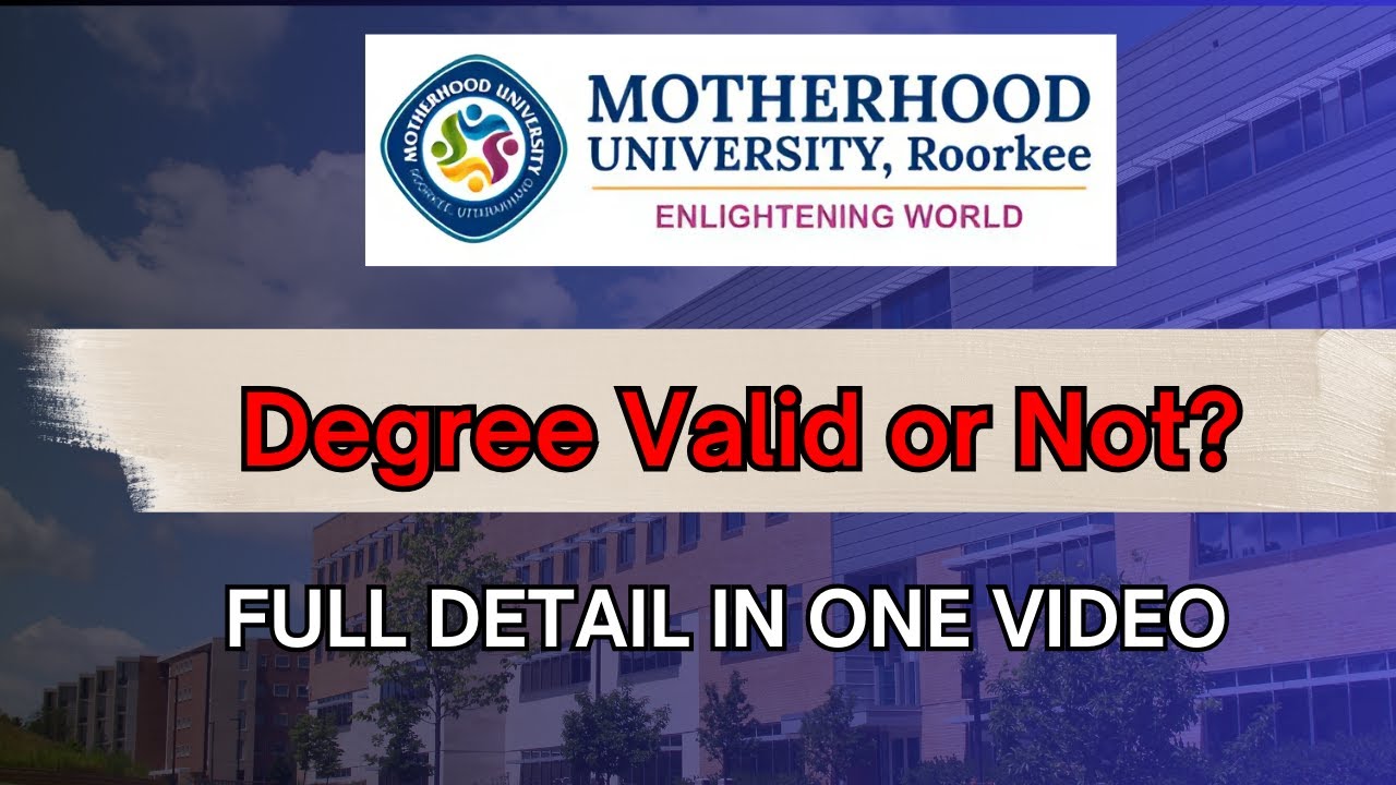 Действителен ли диплом Motherhood University? | Motherhood University Уттаракханд