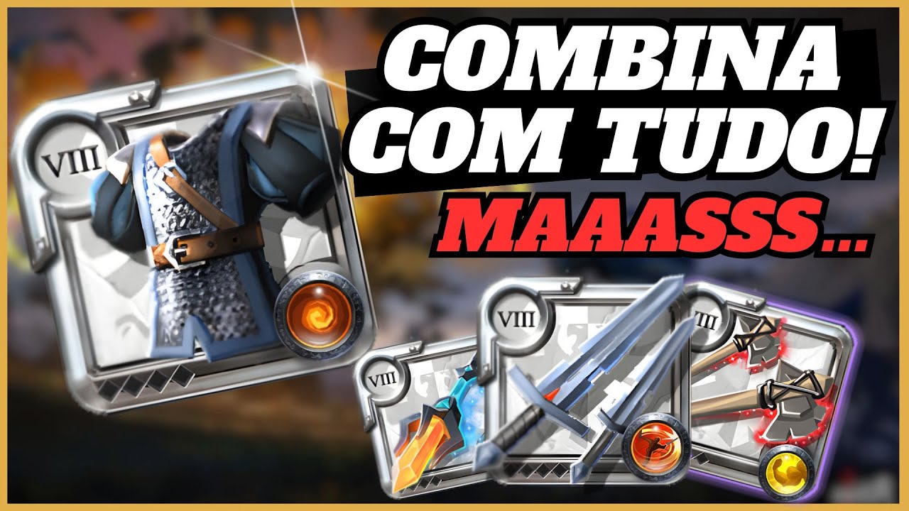 ARMADURA DE SOLDADO, AGORA VC PODE USAR PLACA COM QUALQUER ARMA! / ALBION ONLINE