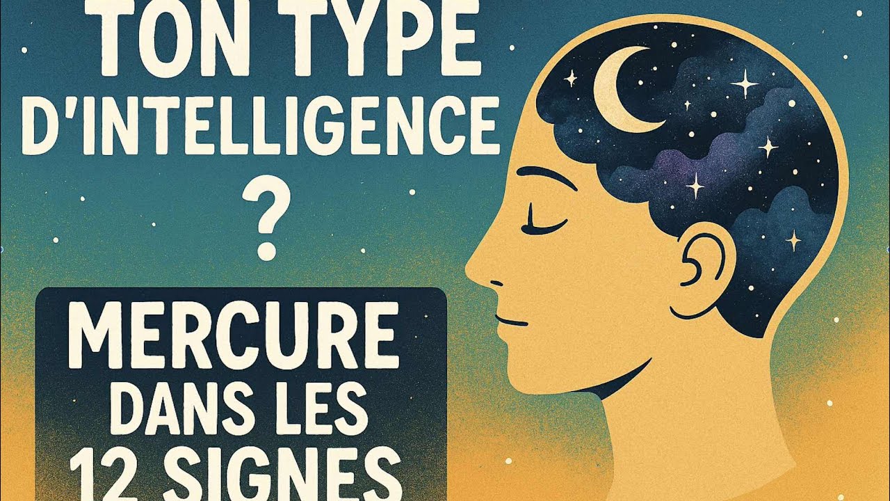 💫QUEL TYPE D’INTELLIGENCE AS TU?🧠 Mercure en signe 🌟