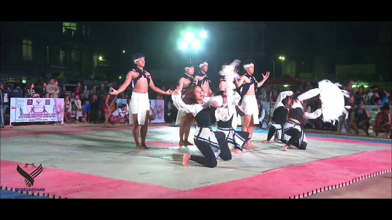 DDK Mizo Indigenous Games 24-25 opening act by Fit-In Dance Studio ft Zofa Cultural Club