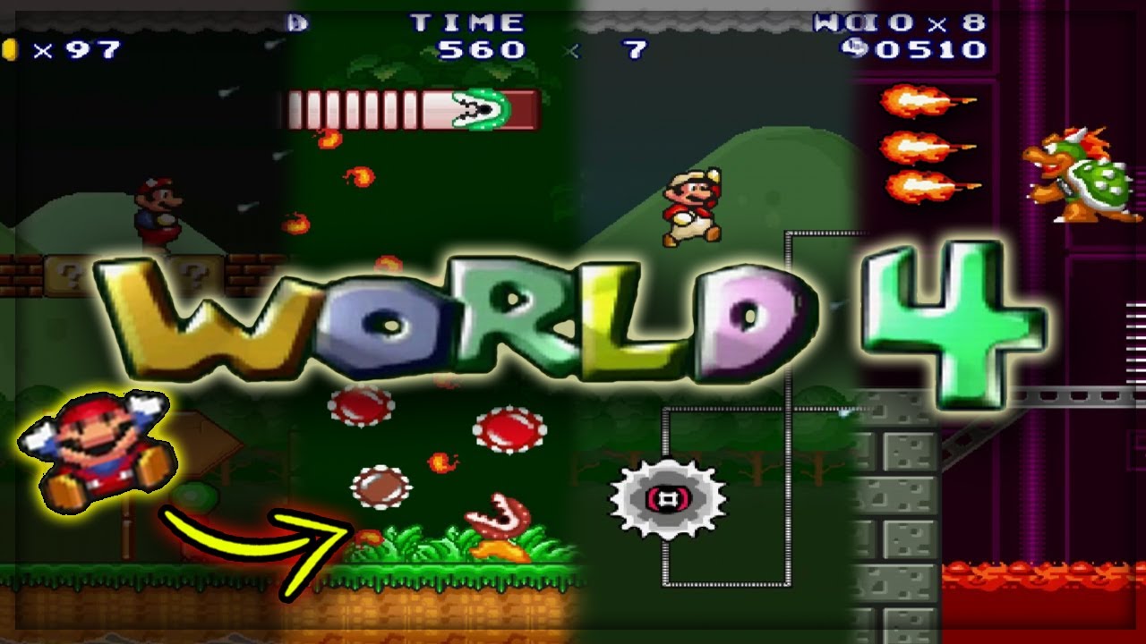Mario Forever Fancy Series Worlds | World 4 | 760 Subs Special