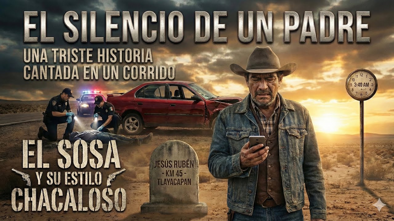 🕊️El silencio de un padre🕊️🔥 corido de homenaje con banda(el sosa y su estilo chacaloso)🔥