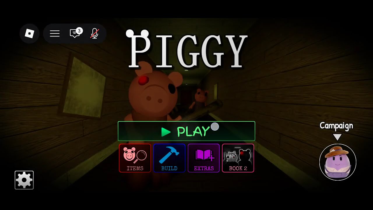 Playing Piggy book 1 until I die part 1