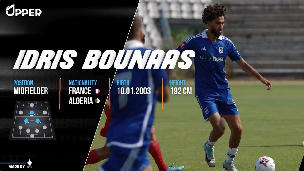 Idris Bounaas (2003) - FCU Craiova - Midfielder