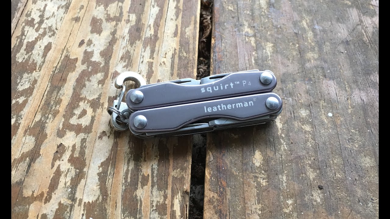 Мультитул Leatherman Squirt P4: полный обзор Ника Шабазза