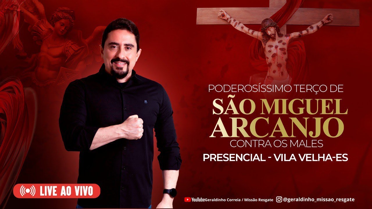Série  COMBATENTES NA FÉ  I Terço de São Miguel Arcanjo contra os Males I Geraldinho Correia