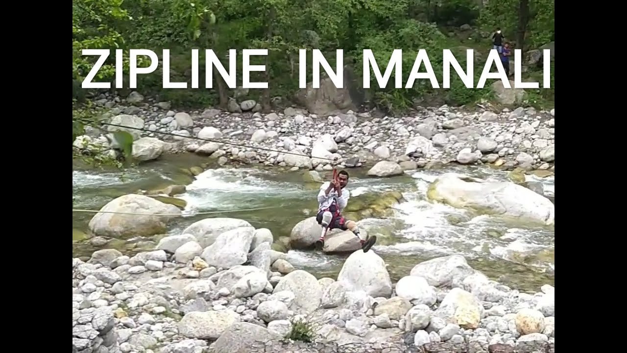 Zipline in Manali by halfhumanrobo Chitrasen Sahu || Training before expedition || Adventure
