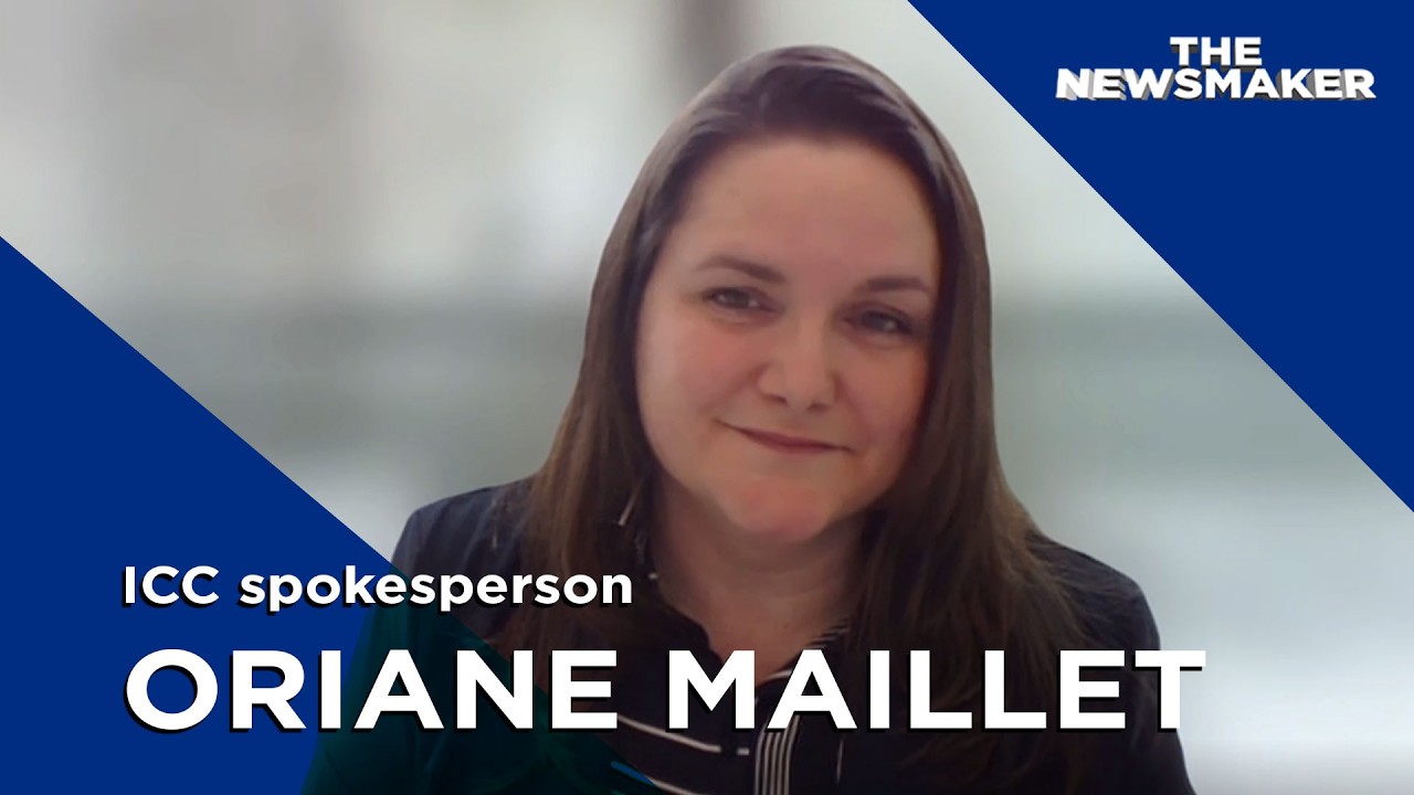 ICC spokesperson Oriane Maillet | The Newsmaker
