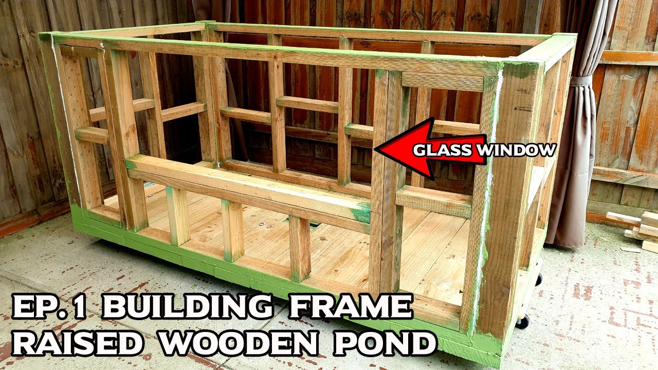 Ep1. Build a Frame For DIY Fish Pond