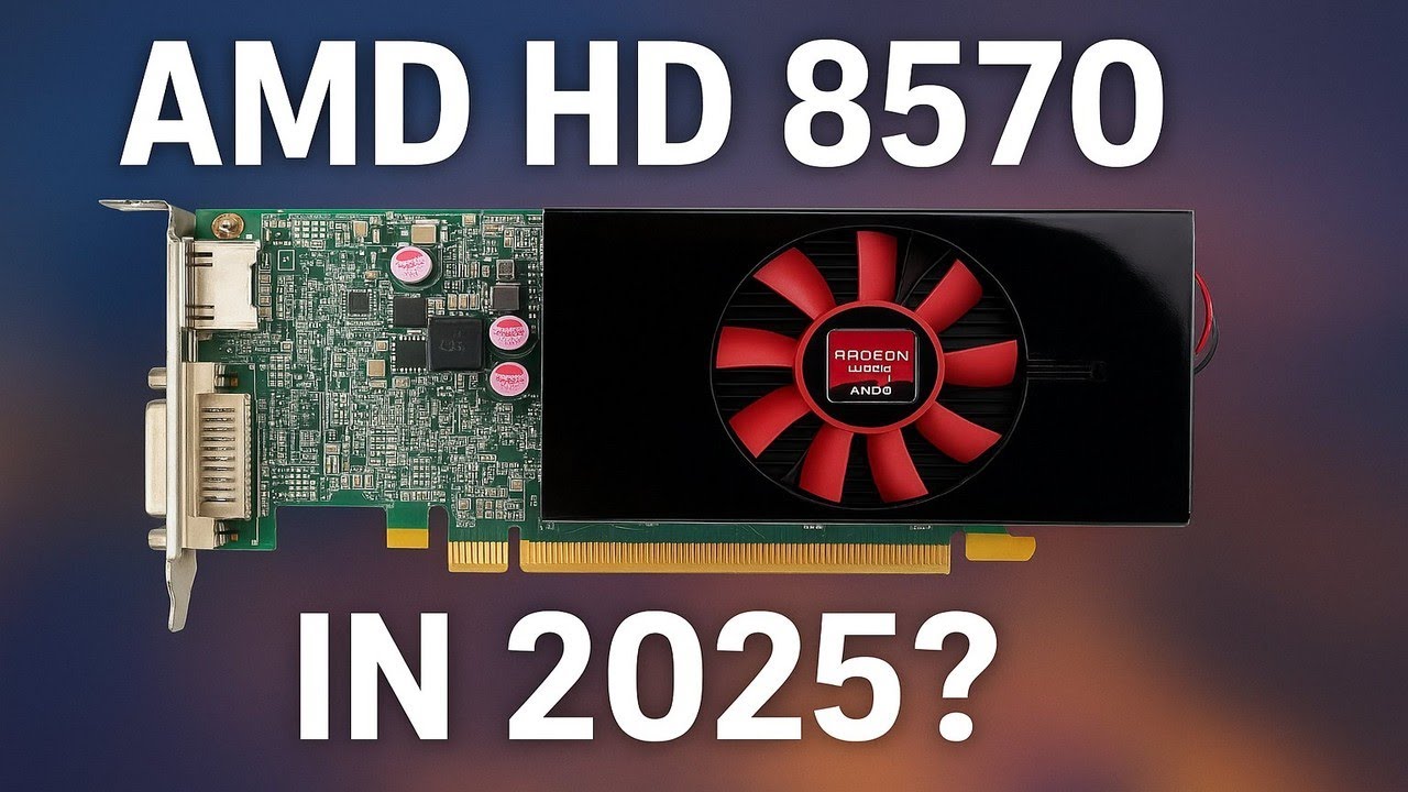 AMD HD 8570 benchmark in 2025 | Test in 9 Games