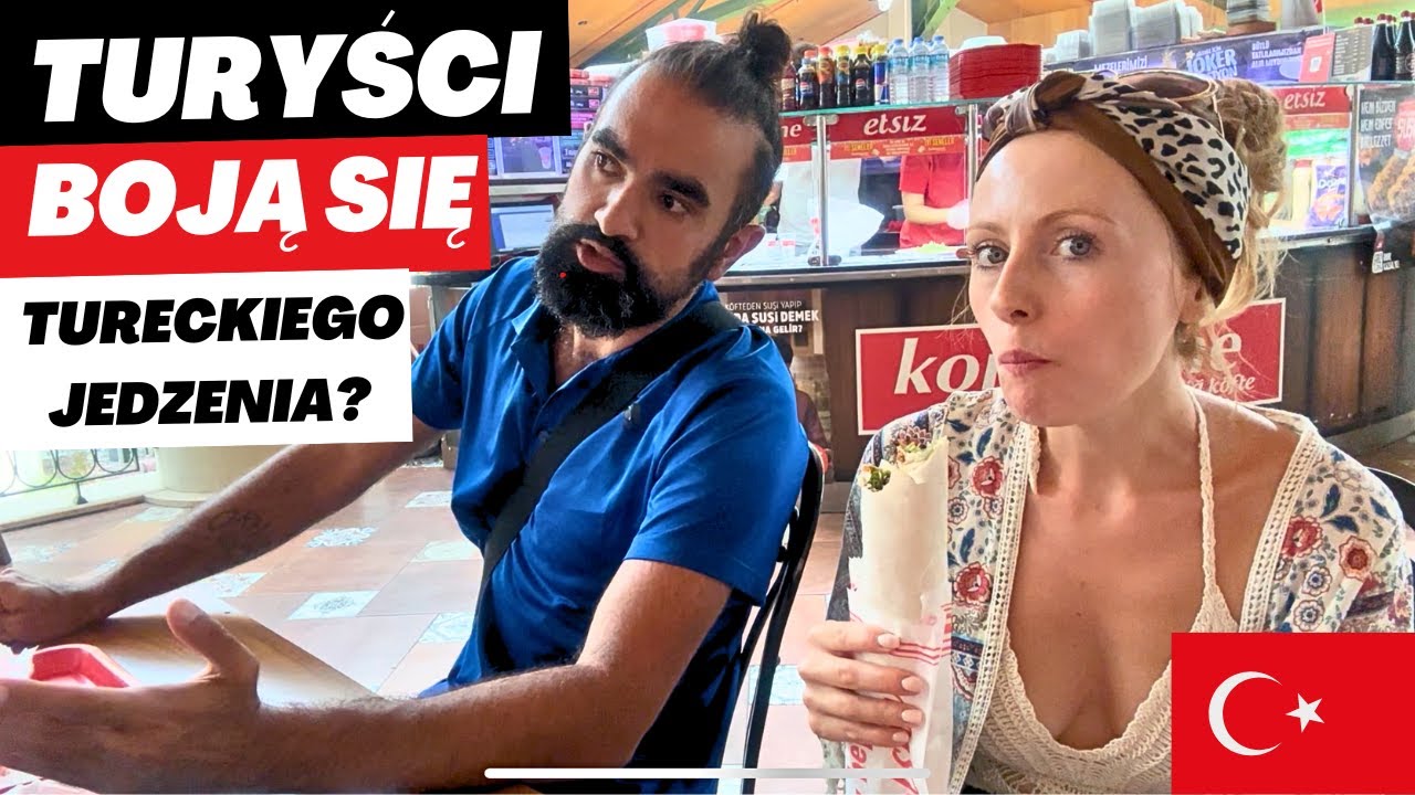 TURYŚCI W TURCJI NIE JEDZĄ LOKALNEGO JEDZENIA?  CIG KOFTE JEMY TYLKO MY… CHODZIMY PO KUSADASI 🇹🇷