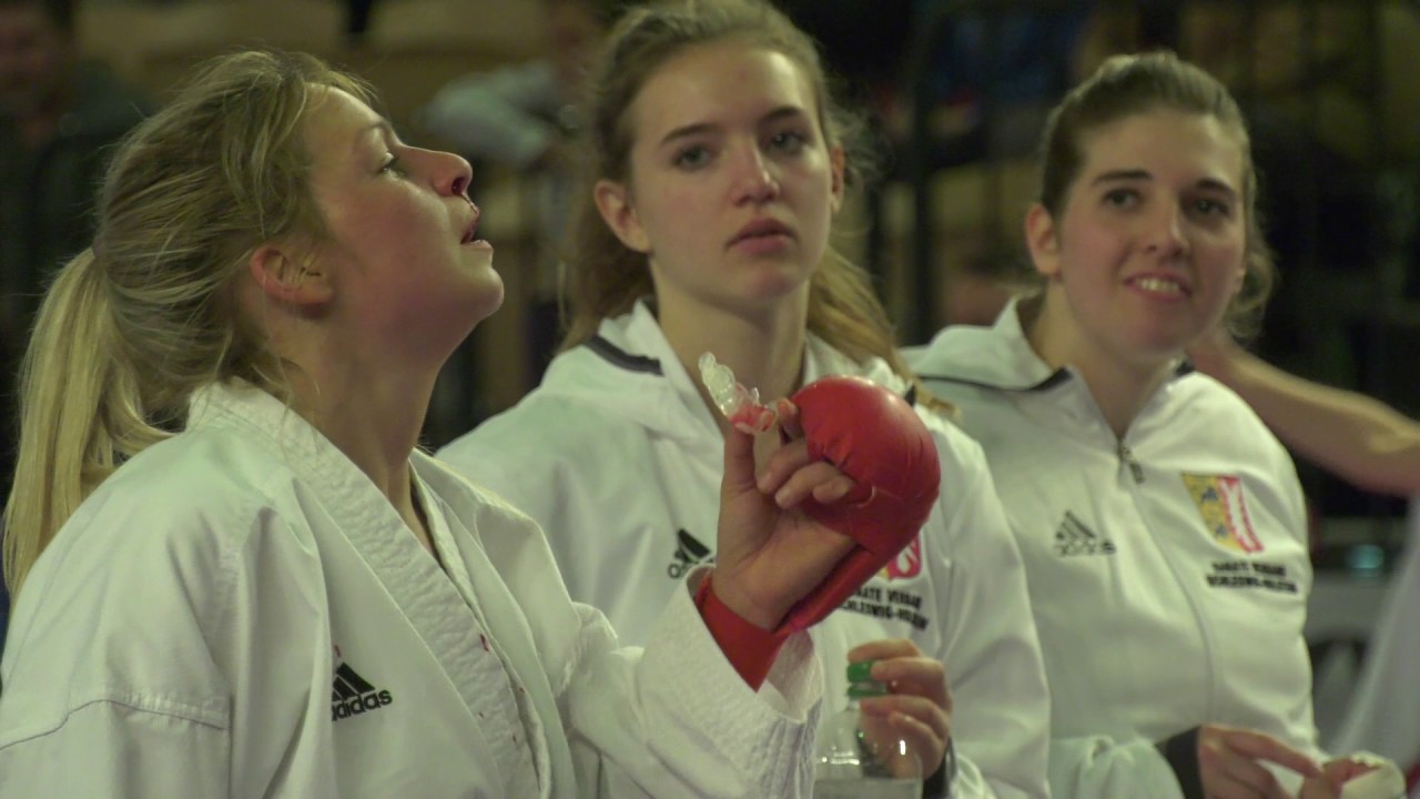 DM 2017 Vorrunden Kumite Team Damen und Herren