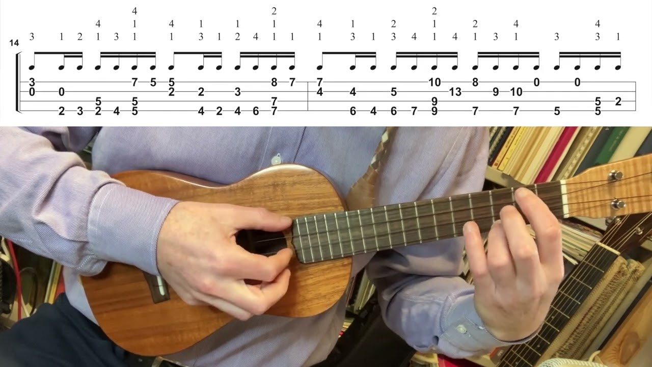 Air from the 3rd Orchestral Suite - J. S. Bach (Ukulele fingerstyle tutorial)