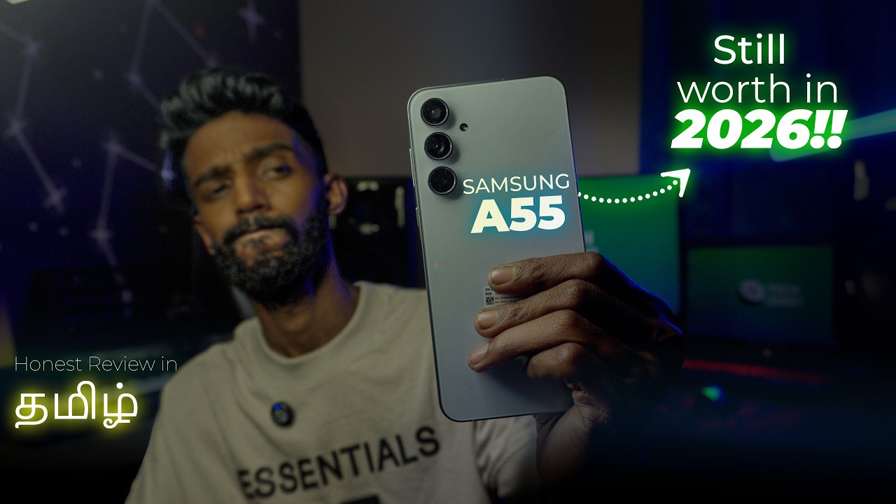 Samsung Galaxy A55 256GB 🔥 Vangalama? Honest Tamil Review