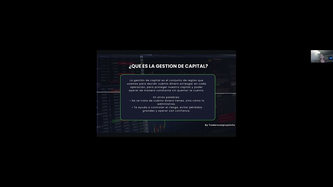 GESTION DE CAPITAL Y OPERATIVA EN VIVO