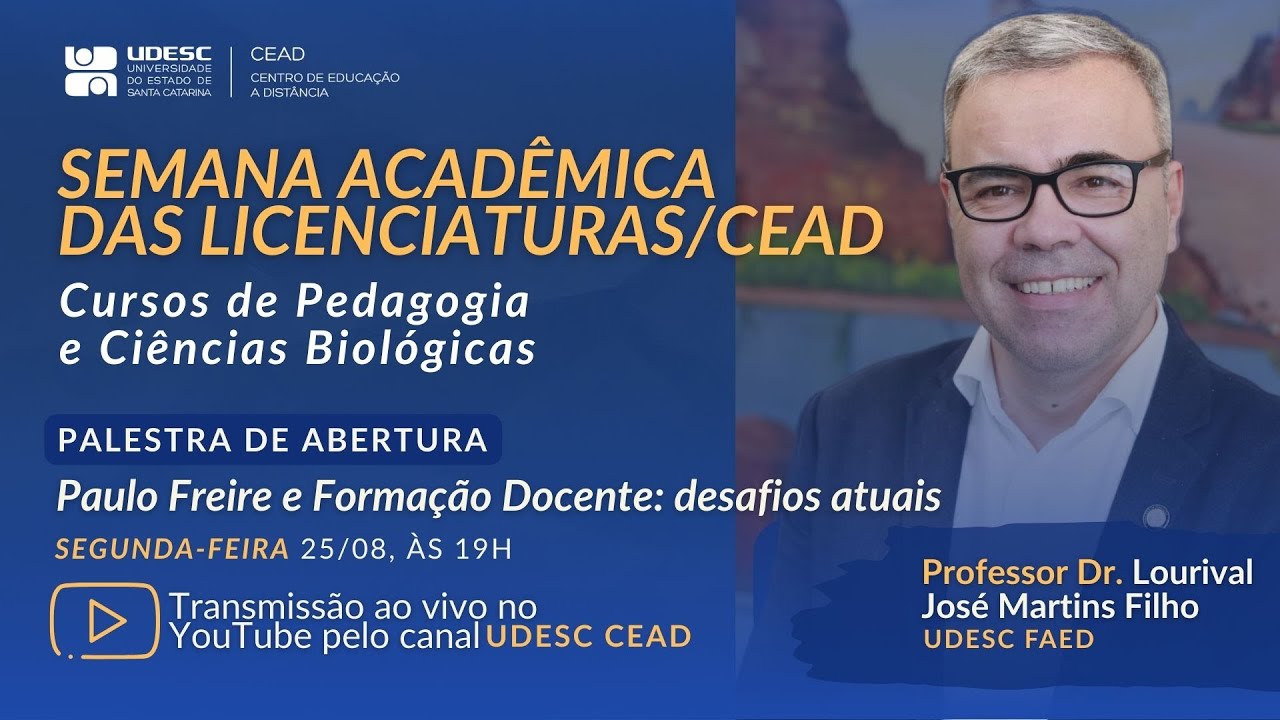 Semana Acadêmica das Licenciaturas - Abertura