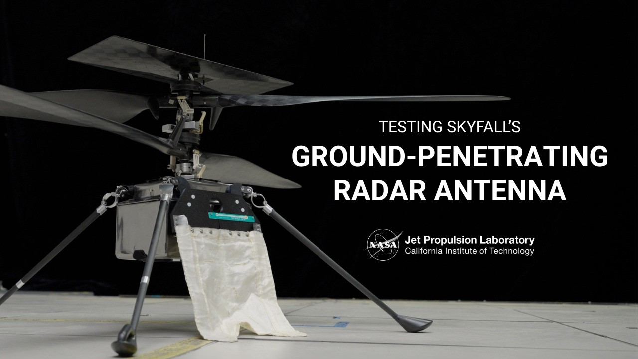 Testing a Flexible, Fabric-Based Radar Antenna for NASA&rsquo;s SkyFall Mars Helicopters