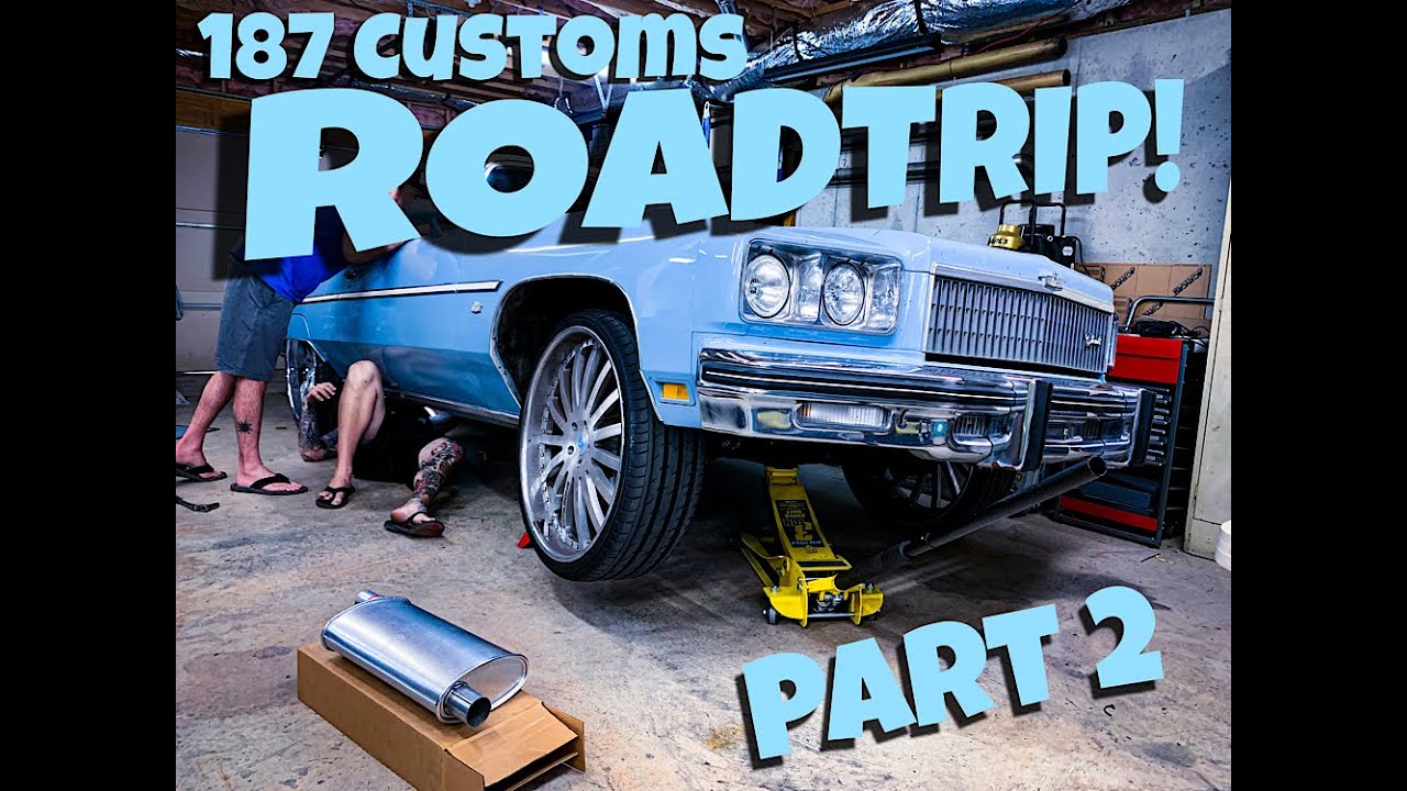 187 Customs Roadtrip Part 2! Stop at Finnegan's Garage for Repairs!