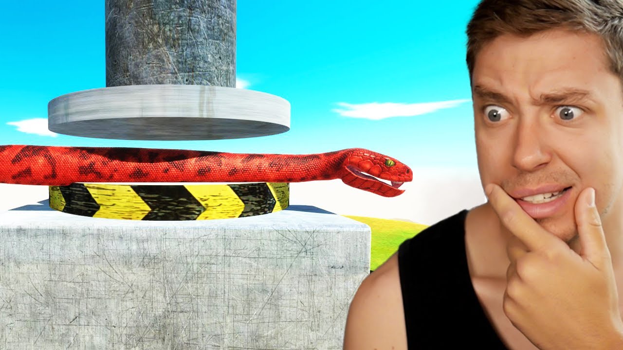 Reacting To Hydraulic Press vs Creatures