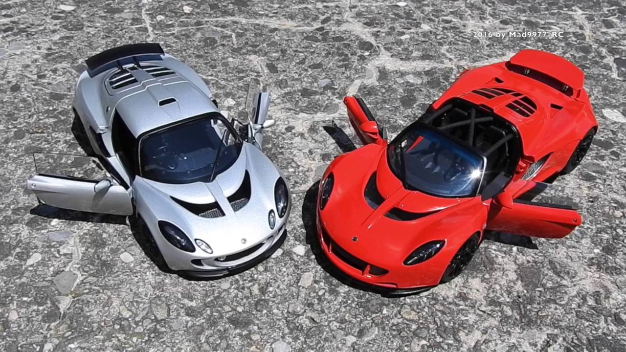 Age 14+ Lotus 2004 Exige and Hennessey 2014 Venom GT