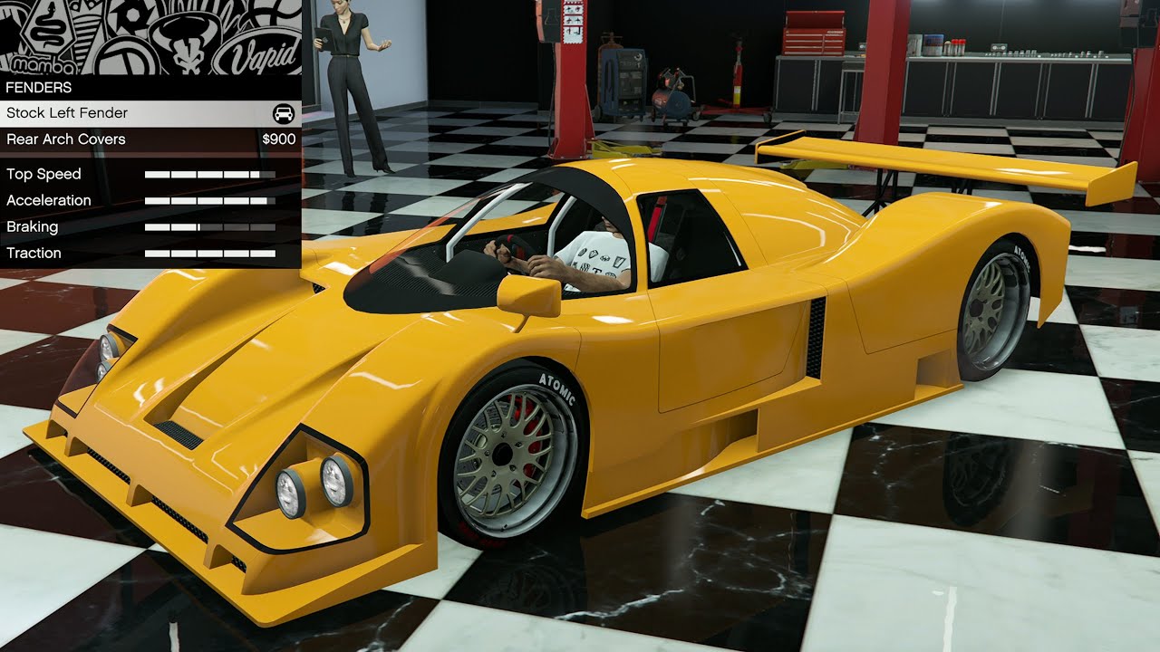 GTA 5 - Past DLC Vehicle Customization - Annis S80RR (Nissan R90C)