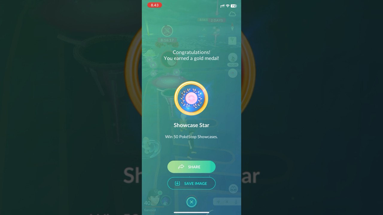 Finally. Pikachu, Ph.D. Pose for Gold Showcase Star 
