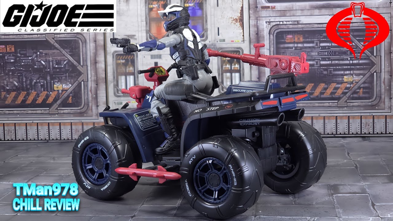 GIJOE Classified Series #119 Cobra Ferret Scout & Cobra Ferret ATV CHILL REVIEW