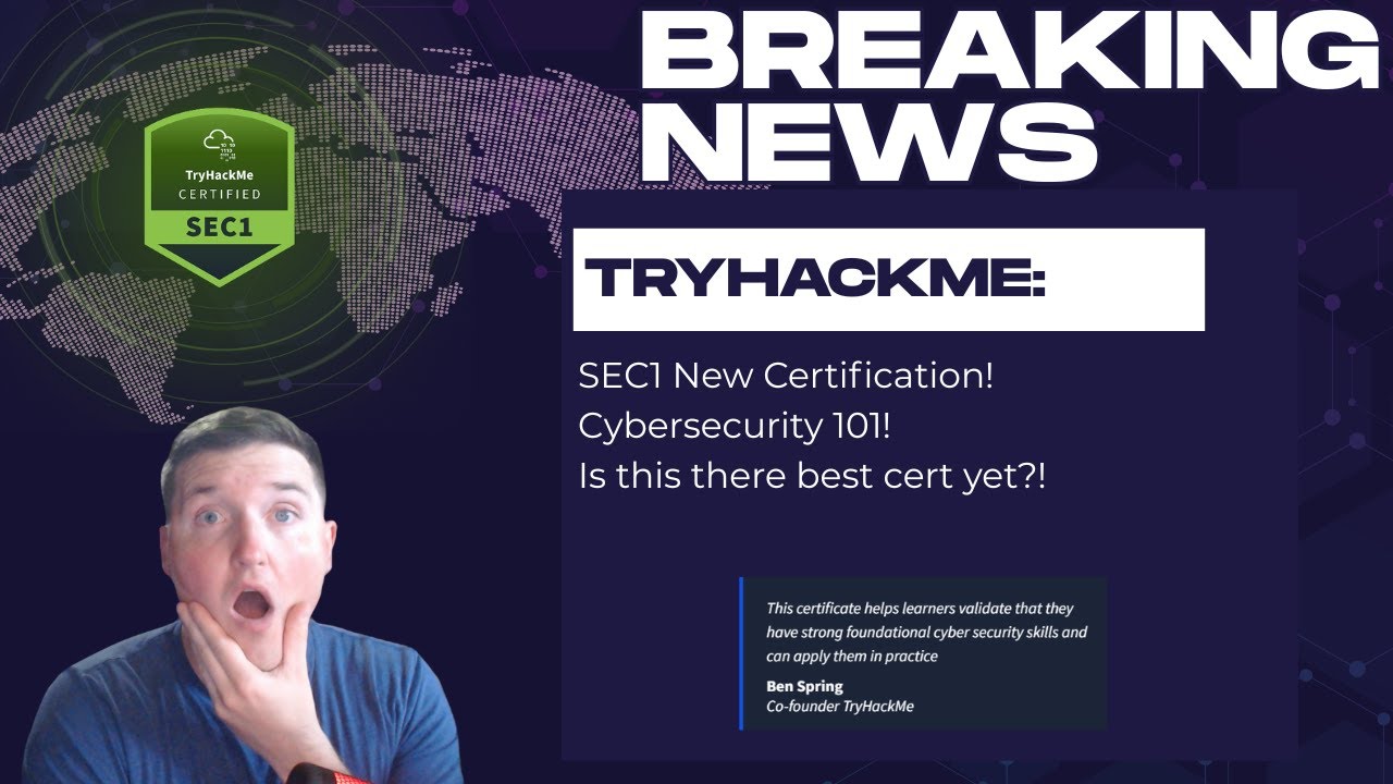 TryHackMe SEC1 Certification Review — Is This the BEST Beginner Cyber Cert in 2026?#TryHackMe #sec1