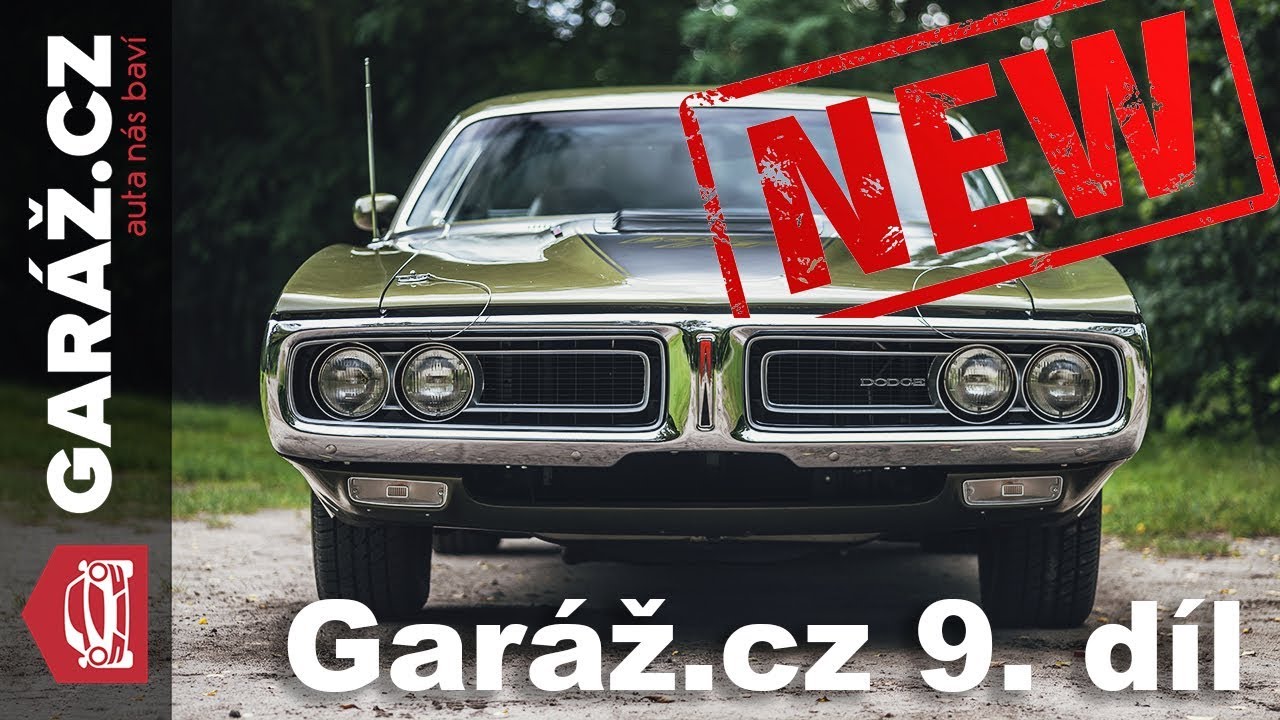 GARÁŽ.cz 01x09: Dodge Charger, Transfagaras s Mazdou MX-5, BMW X5 vs. Lexus RX450, Opel Insignia