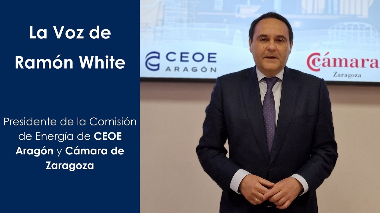 La Voz de Ramón White, presidente de la Comisión de Energía de CEOE Aragón y Cámara de Zaragoza