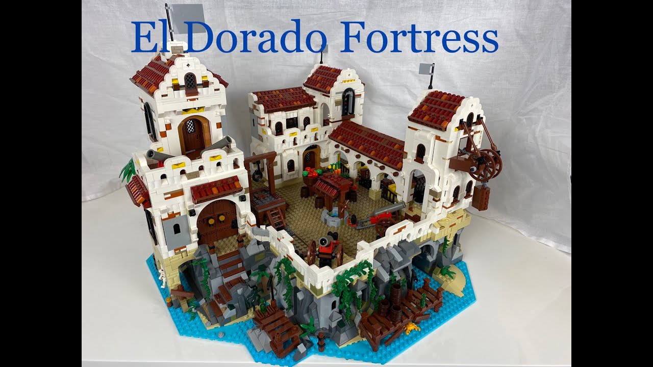 El Dorado Fortress - Bau meiner Lego Stadt - Tolles Piraten/Gouverners MOC
