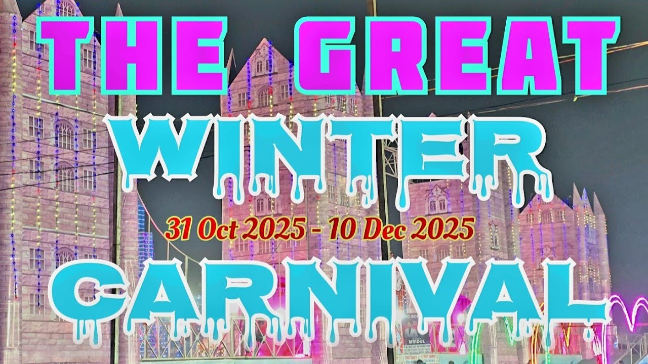 The Great Winter Carnival Mela|Ek Murti Chowk #wintercarnival #bigboss #greaternoida #mela #rides 