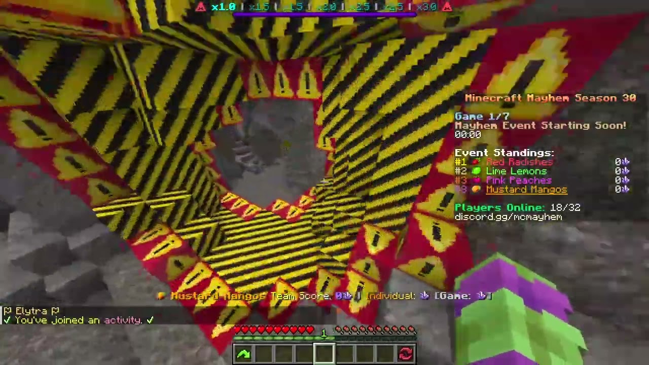 MINECRAFT MAYHEM 30 MUSTARD MANGOS w/ Feinberg, ubhi, CupcakeGaming882 [VOD]