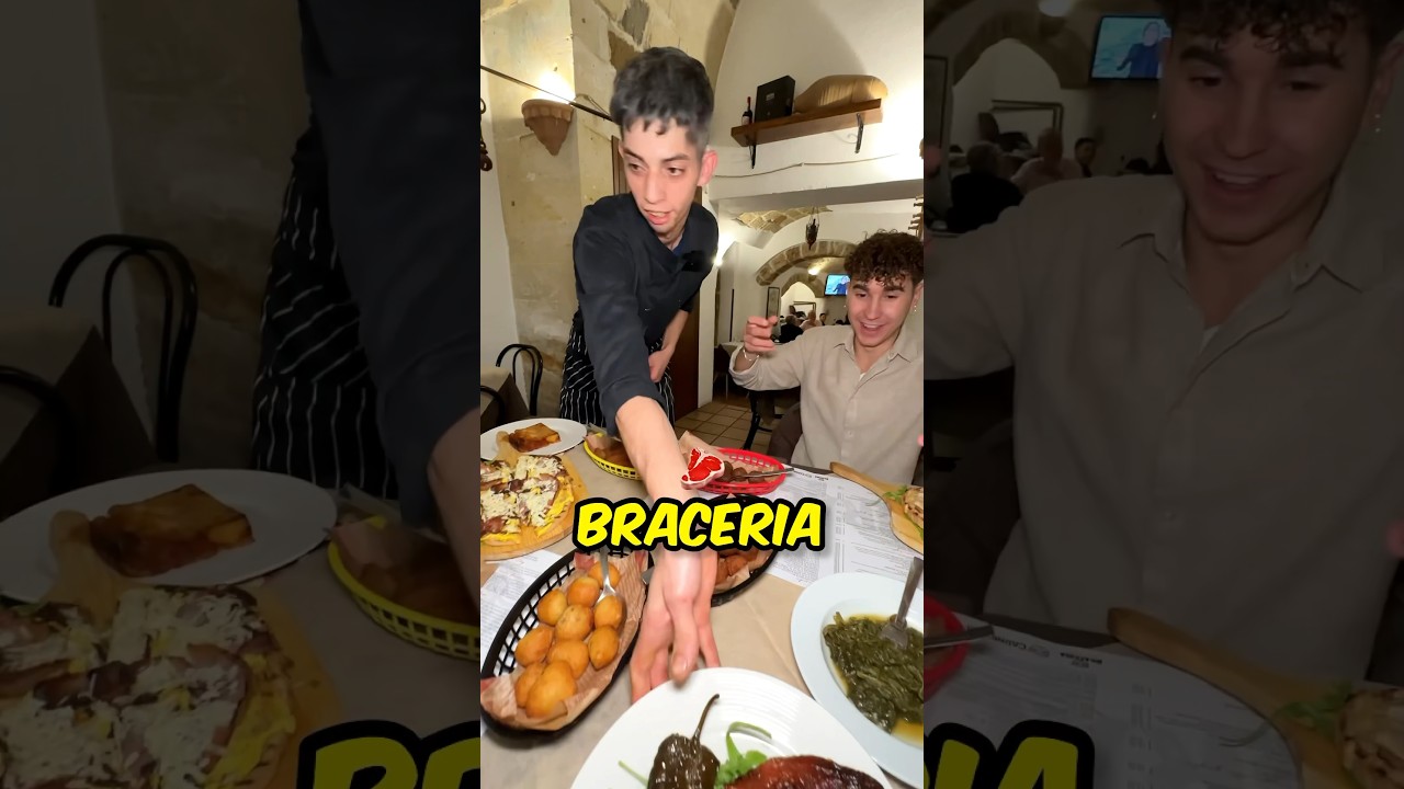 BRACERIA DA PROVARE nel SALENTO!😳 (video completo su ig e tiktok) #shorts #puglia #braceria