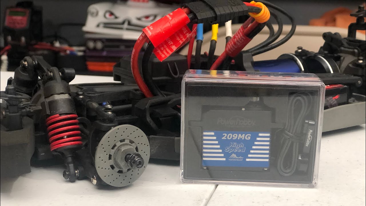 Замена штатного сервопривода Traxxas 4tec 2.0 VXL | Powerhobby