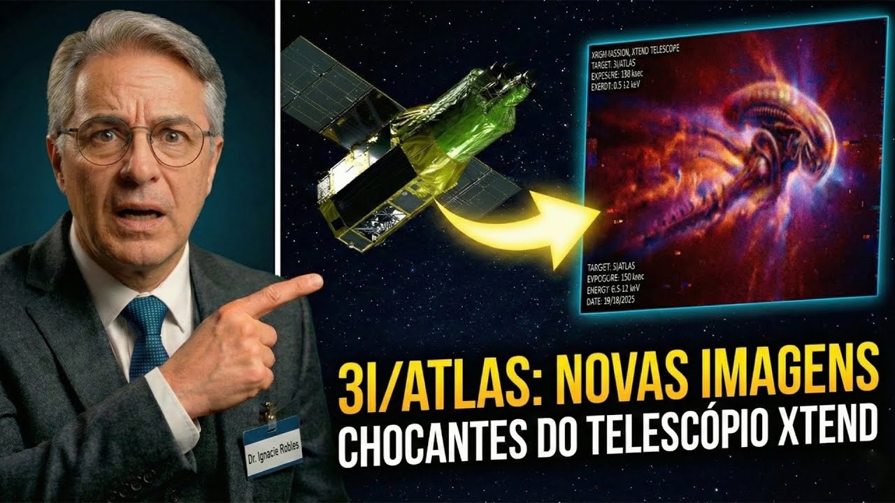 3I/ATLAS: A Sonda Japonesa XRISM CAPTOU A EXAUSTÃO! Astrônomos PERPLEXOS!