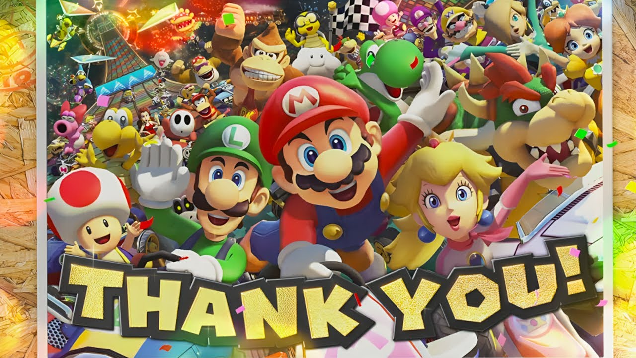 Mario Kart 8 Deluxe Moon Cup DLC 200cc + Ending