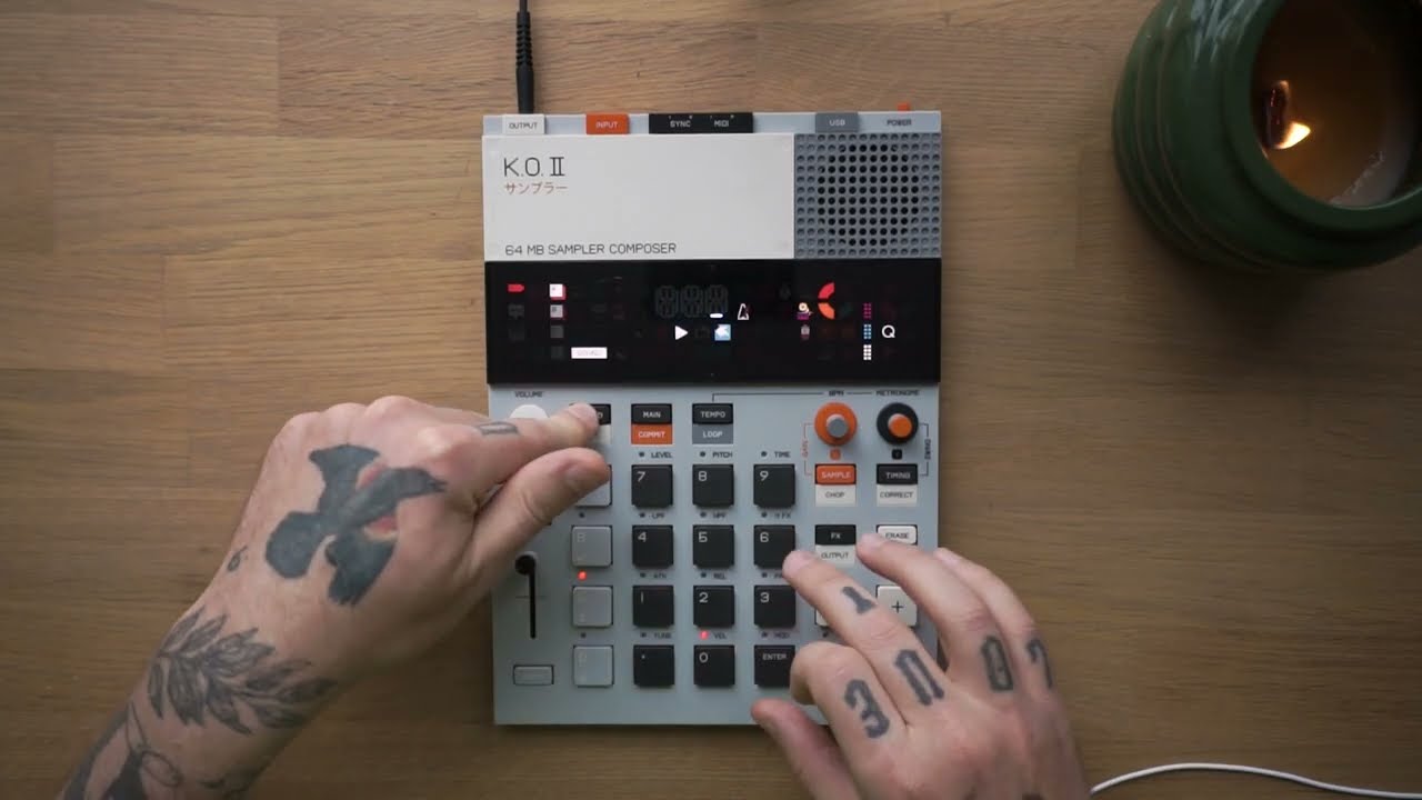 house from scratch to track on the K.O.II | workflow (part. 1)