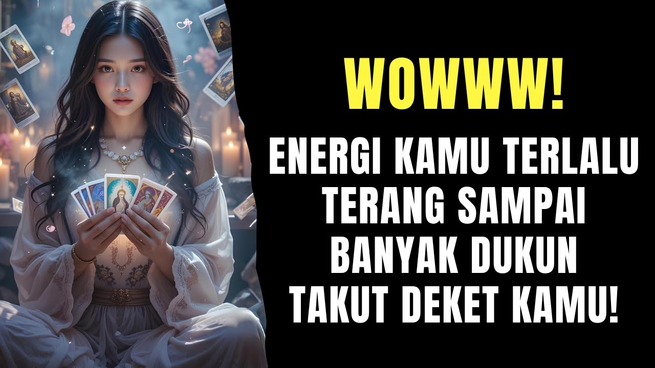 ‼️MENERAWANG KAMU!‼️ENERGIMU TERLALU TERANG, DUKUN TAKUT DEKAT KAMU! #generalreading #reetatarot