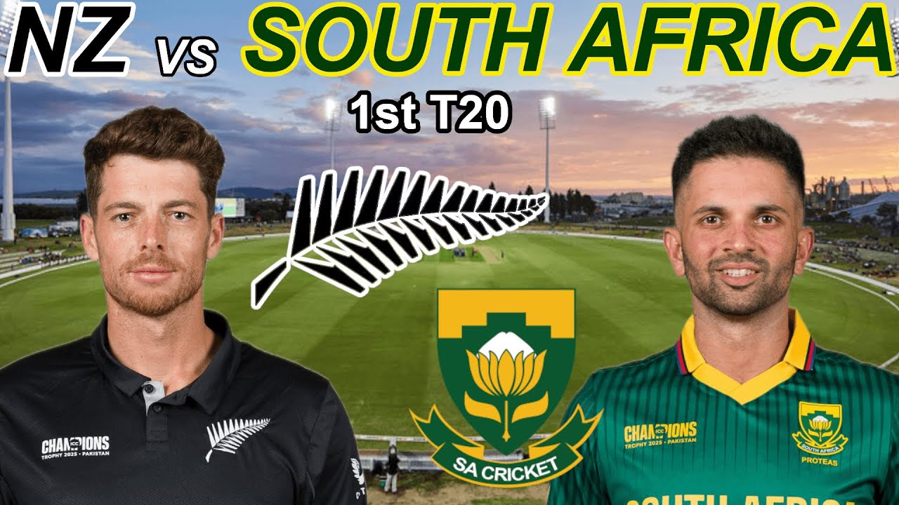 NEW ZEALAND vs SOUTH AFRICA 1st T20 Live Commentary (Black Caps vs Proteas 2026)